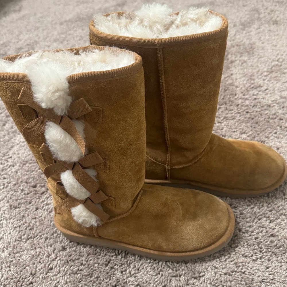 Koolaburra Tan Suede Boots with Plush Lining